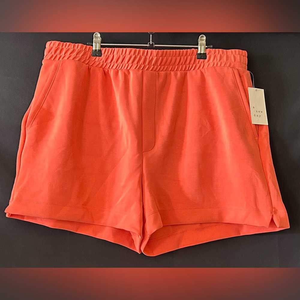 A New Day Women's Vibrant Coral Shorts